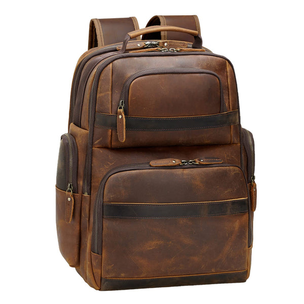 Leather Backpack  LO - 35