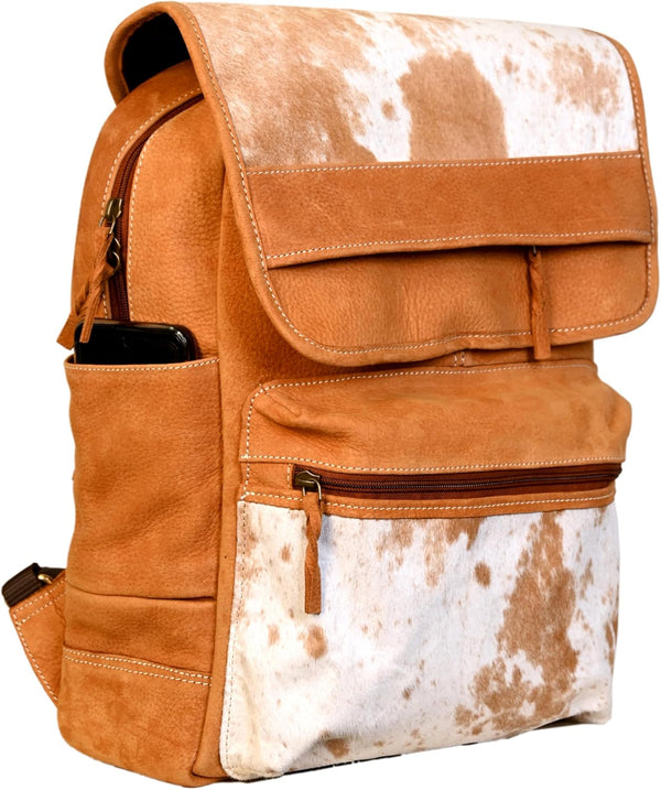 Leather Backpack  LO - 13