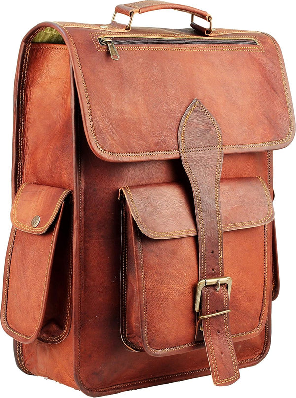 Leather Backpack  LO - 31