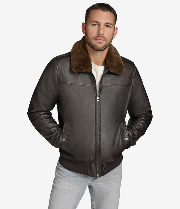 Hedland Jacket With Shearling Collar