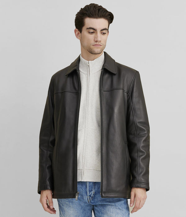 Leather Jacket With Thinsulate Lining