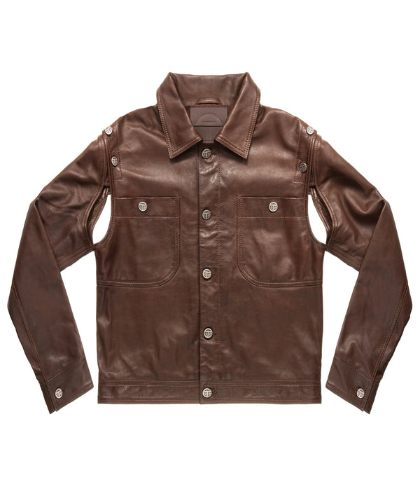 Detachable Leather Jacket