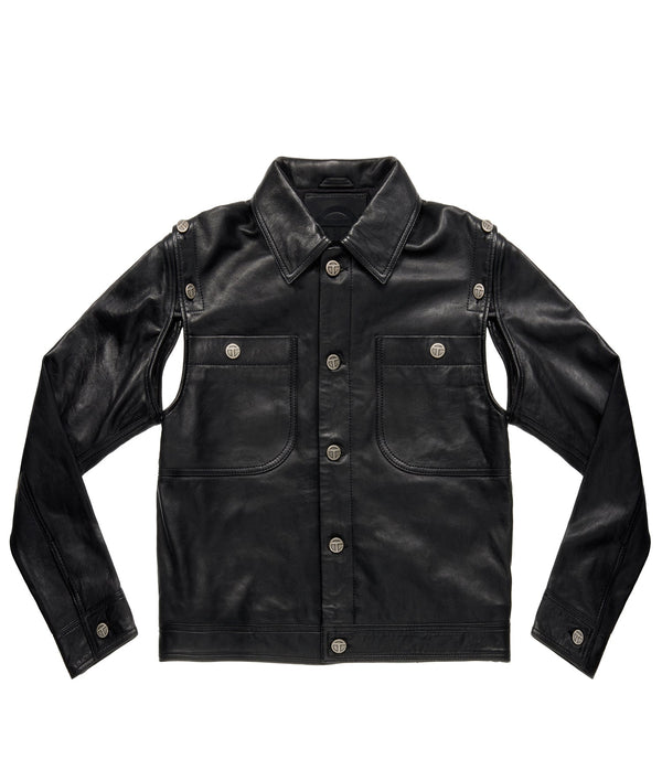 Detachable Leather Jacket