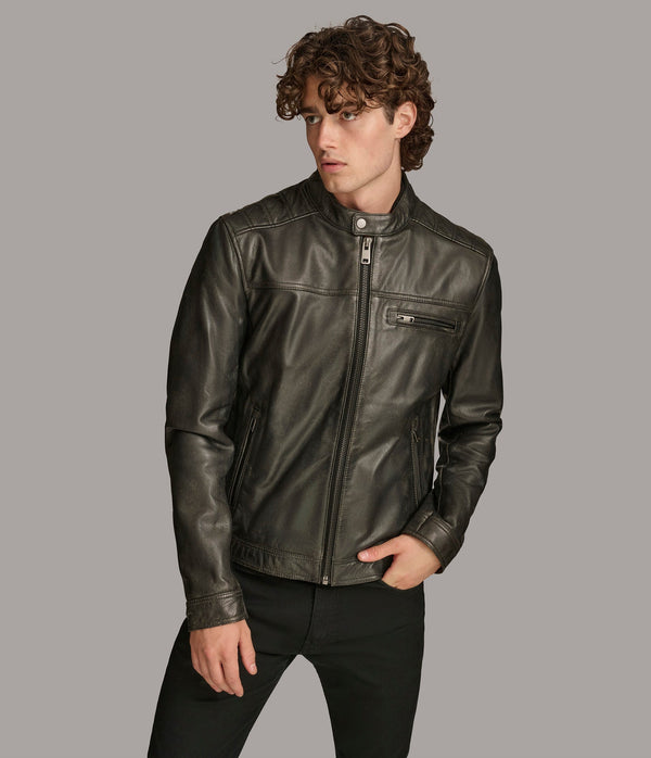 Ethan Moto Racer Jacket