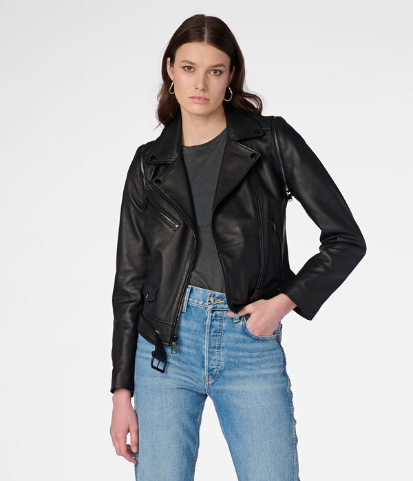 Camila Covertible 2 in 1 Vest Moto Jacket