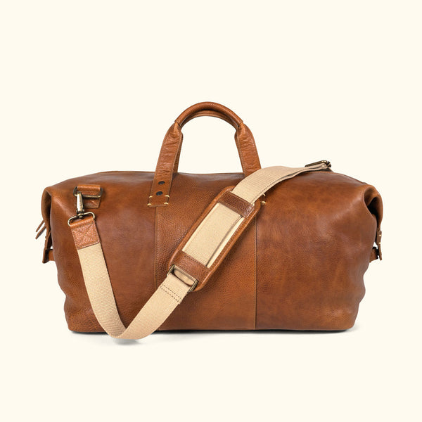 Walker Leather Weekend Bag | Rustic Tan